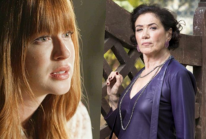 Marina Ruy Barbosa e Lilia Cabral viveram Luz e Valentina na novela O Sétimo Guardião da Globo