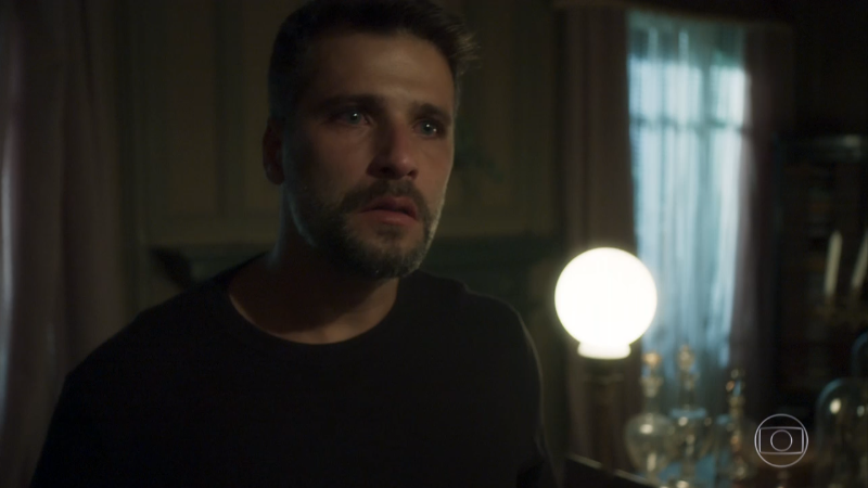 Gabriel (Bruno Gagliasso) em O Sétimo Guardião (Foto: Reprodução/Globo)