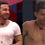 Gustavo esbanja preconceito contra Danrley (Foto: Montagem/TV Foco)