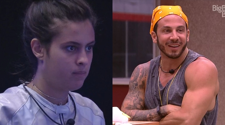 Hana e Gustavo (Reprodução TV Globo)