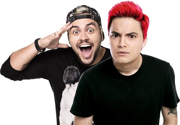 Felipe e Luccas Neto (Foto: Reprodução)