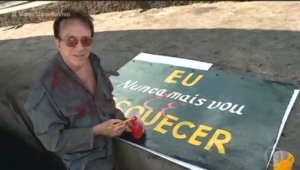 Moacyr Franco foi demitido do SBT e apareceu na tela da Globo. (Foto: Reprodução)