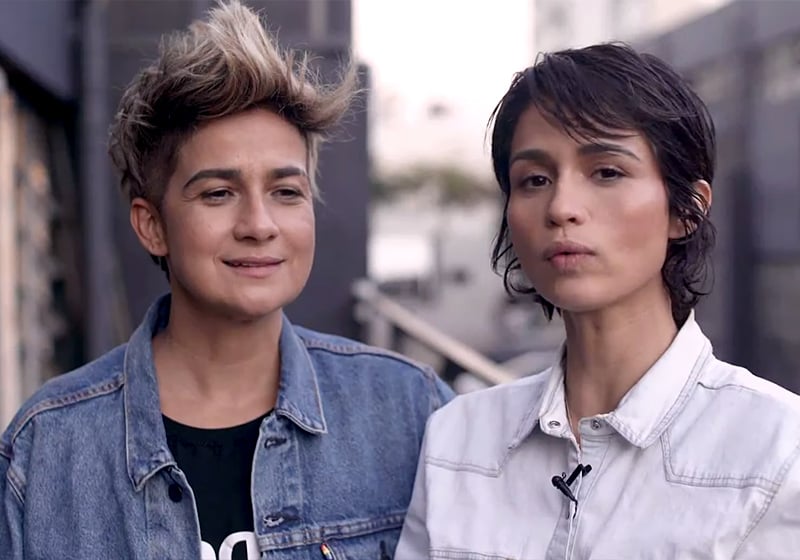 Nanda Costa e Lan Lanh