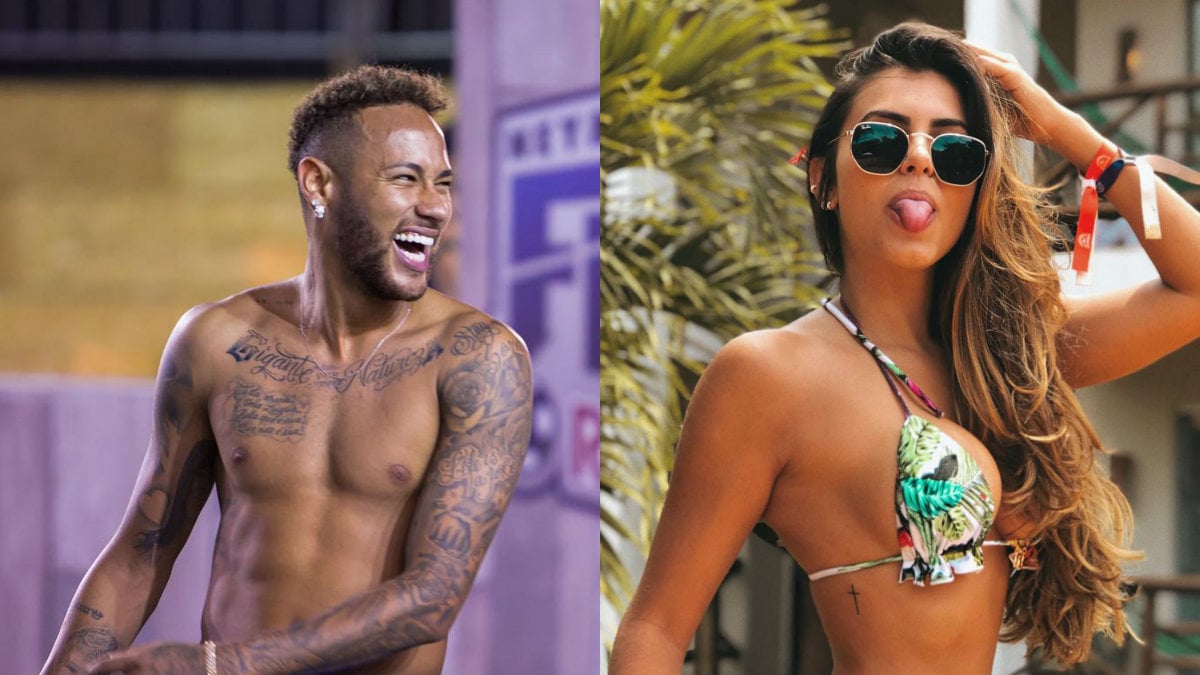 Neymar e Isabella Arantes (Foto: Reprodução)