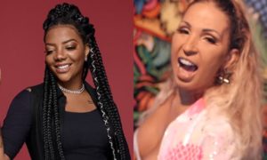 As cantoras Valesca e Ludmilla. (Foto: Reprodução/Montagem)