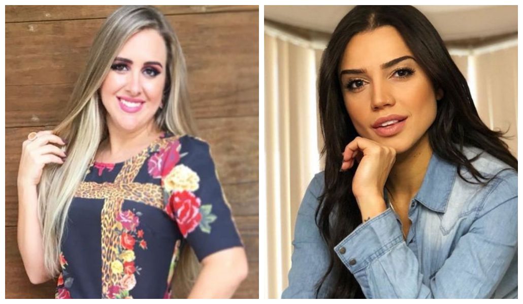 Patrícia Leitte e Paula Amorim estavam no BBB18 (Foto: Reprodução/Montagem/TV Foco)
