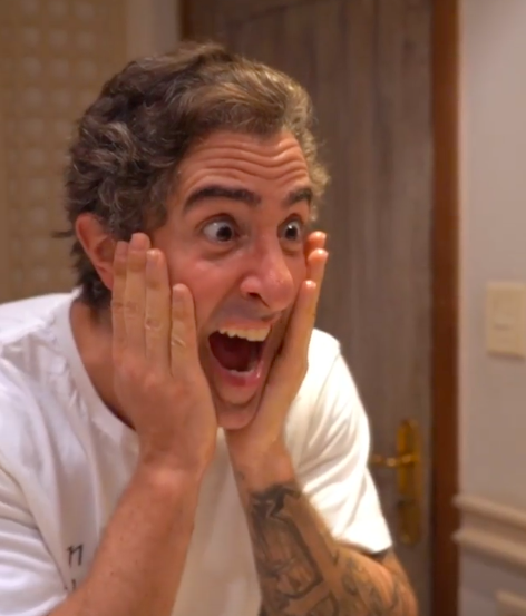 Marcos Mion surpreende os filhos e aparece sem barba (Foto: Reprodução Instagram)