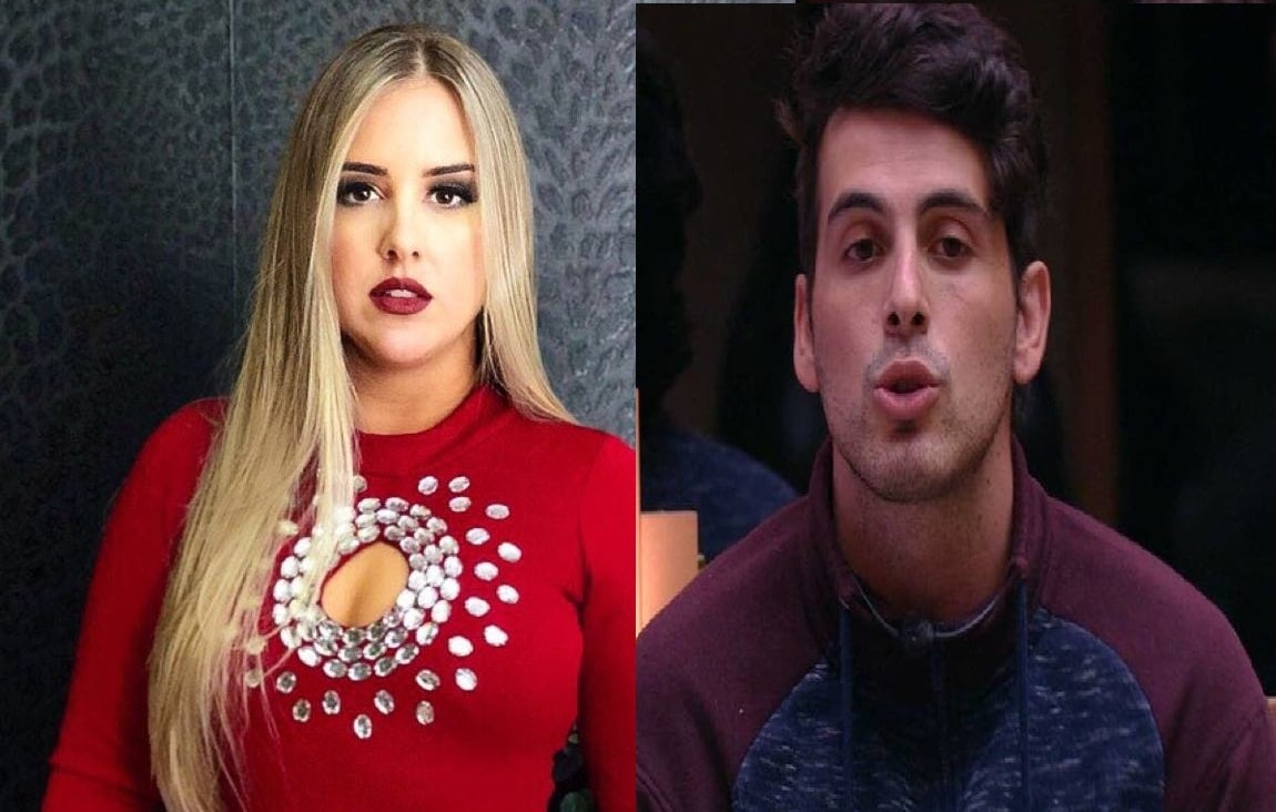 Patrícia Leitte e Maycon (Foto: Reprodução)