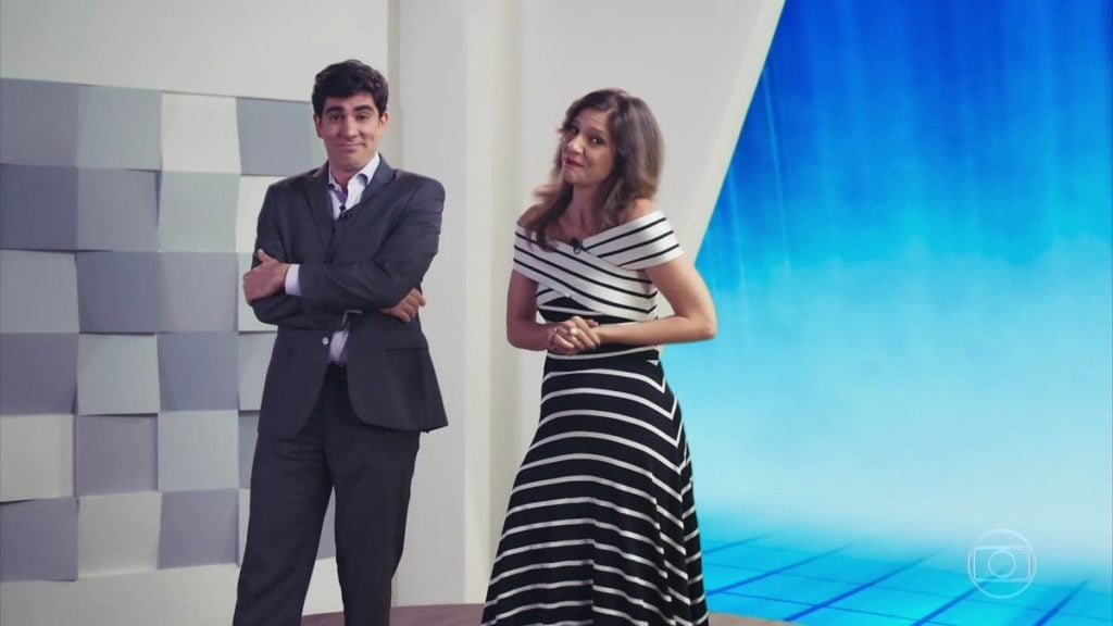 Paródia do Fantástico com Adnet (Foto: Reprodução)
