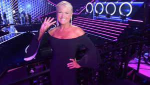 Xuxa Meneghel durante ensaios do The Four Brasil
(Foto: Reprodução/Instagram)