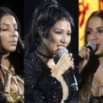 Ludmilla junta Anitta e Simaria no mesmo evento e as duas se evitam, após briga feia