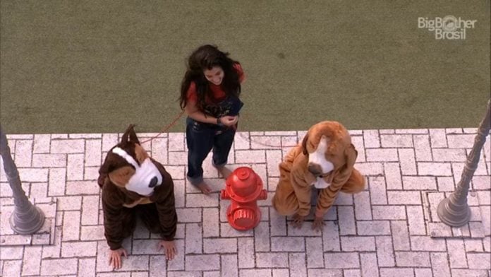 Alan, Hana e Gabriela no BBB19 (Foto: Reprodução/ TV Globo)