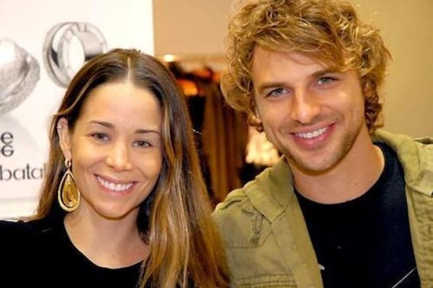 Danielle Winits e Cássio Reis mostram o filho Noah Reis (Foto: Jornal O Tempo)