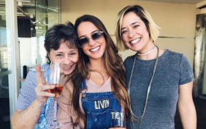 Débora Duarte, Ana Clara e Paloma. (Foto: Reprodução)