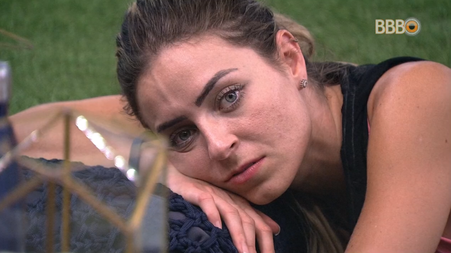 Paula no BBB19 falou de Caique Aguiar que esteve em A Fazenda (Foto: GloboPlay)