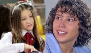 Filipa e João em As Aventuras de Poliana. (Foto: Reprodução)