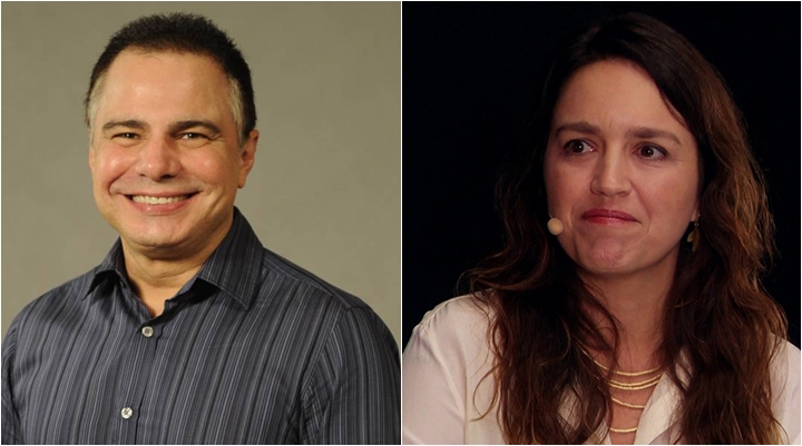 Ricardo Linhares supervisiona texto de Amor de Mãe, novela de Manuela Dias. (Foto: Montagem/Divulgação)