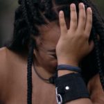 Big Brother: Rízia se desespera e chora (Foto: Reprodução)