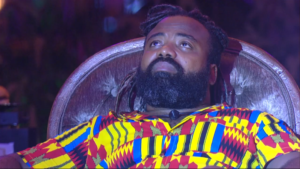 Rodrigo na festa do BBB19
(Foto: Reprodução/Globo)