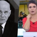 Jornalista fica abalada com morte do colega (Foto: Montagem/Globo)