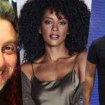 Taís Araujo, André Marques e Luciano Huck (Foto: Montagem/TV Foco)