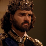 Carmo Dalla Vecchia (Rei Augusto) em cena de Cordel Encantado
(Foto: Reprodução/Globo)