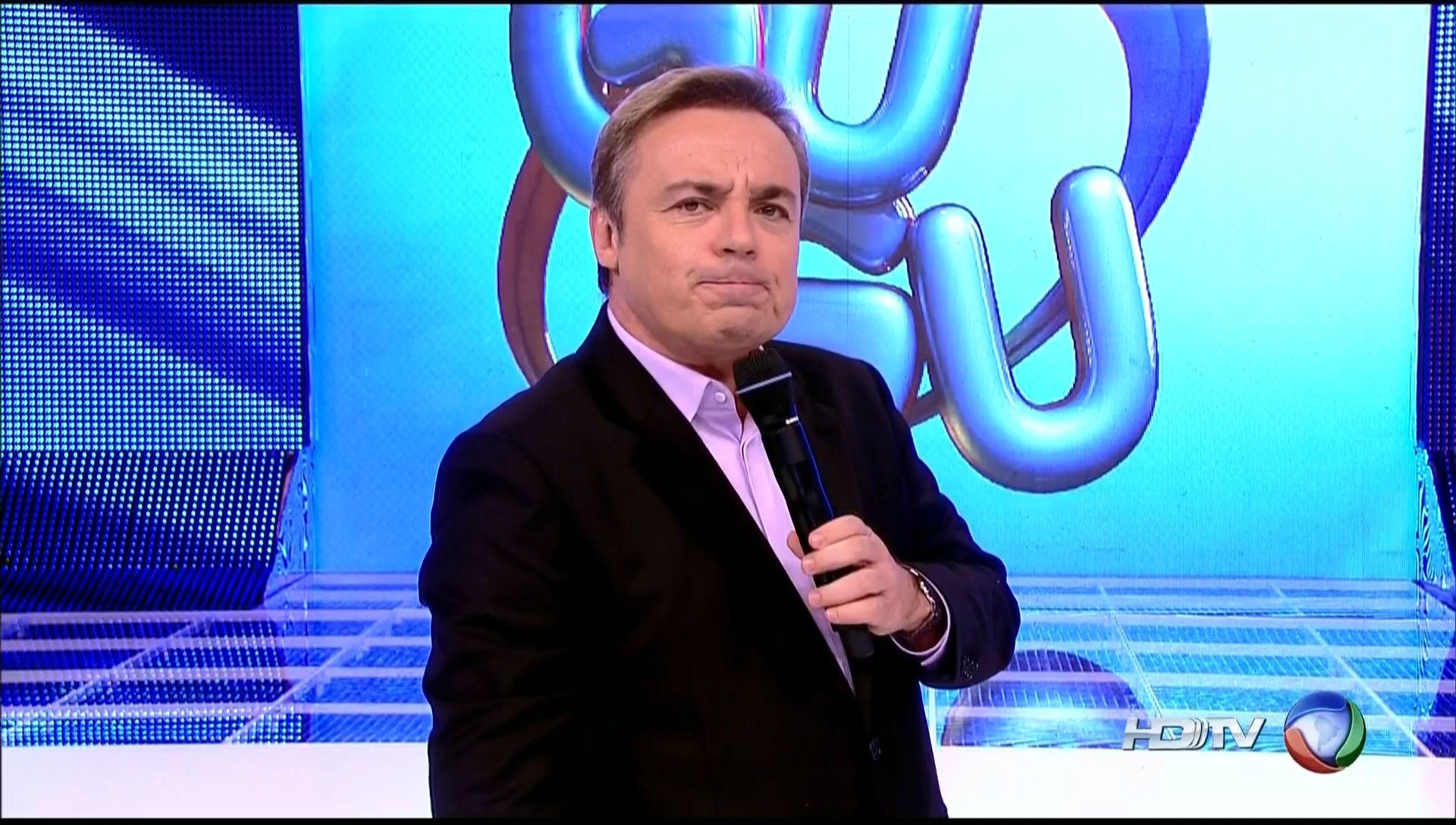 O apresentador Gugu Liberato. (Foto: Reprodução)
