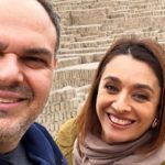 Catia Fonseca e o marido, Rodrigo Riccó (Foto: Reprodução)
