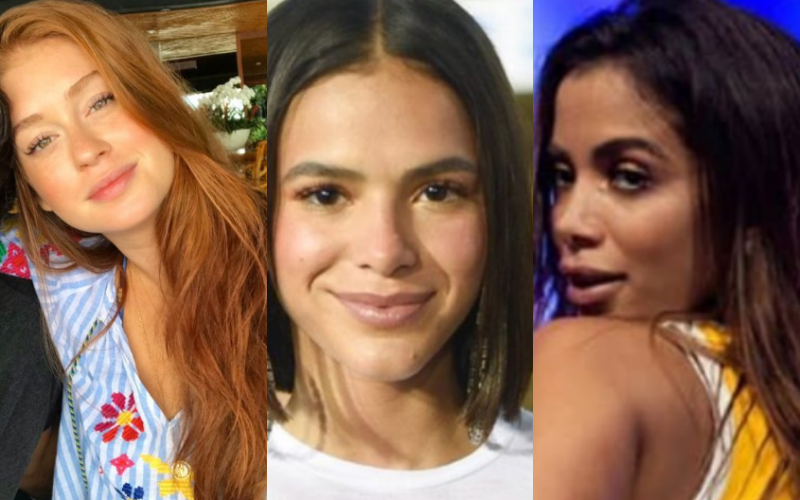 Marina Ruy Barbosa, Bruna Marquezine e Anitta