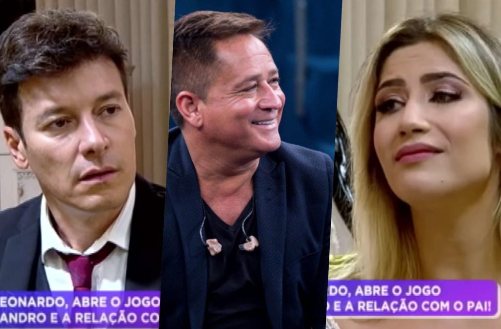 Cantor Leonardo não aprova casamento da filha, Jessica Costa com Sandro Pedroso (Foto reprodução)