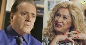 Olavo será traído em O Sétimo Guardião (Foto: Montagem/TV Foco)