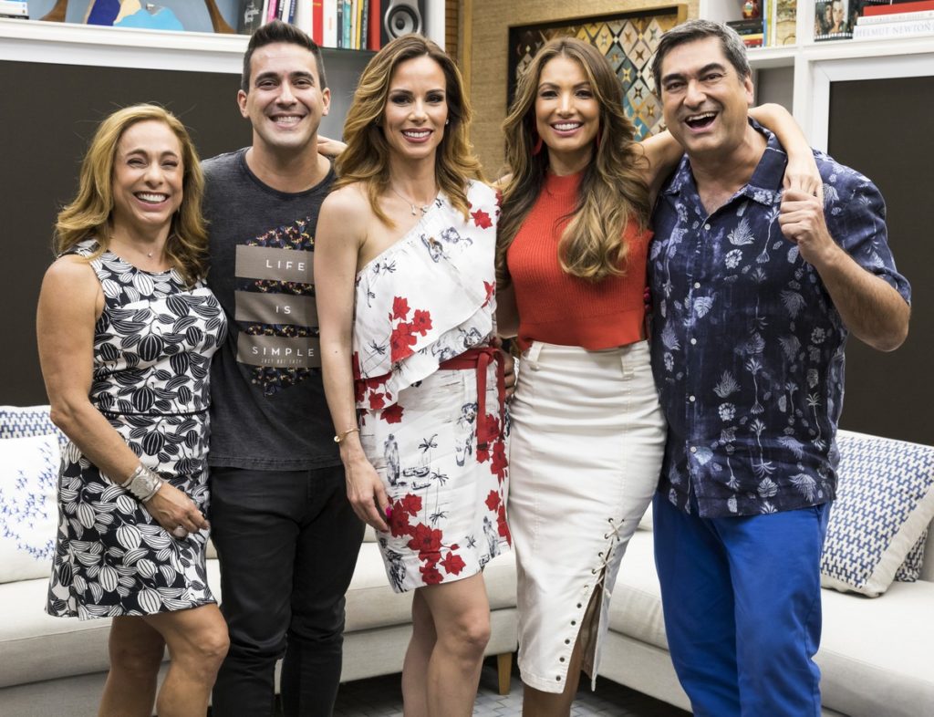 Apresentadores do É De Casa da Globo (Foto: Reprodução)