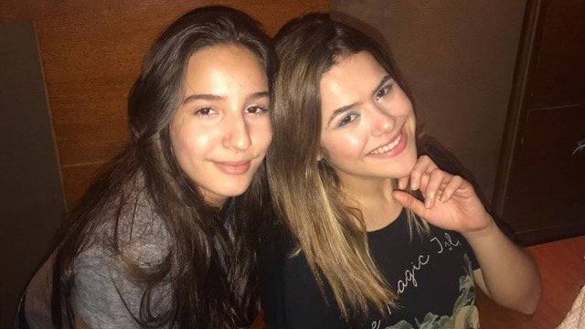 Giovana Ribeiro comemorou o niver com Maisa (Foto: Reprodução)