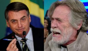 Bolsonaro e José de Abreu (Foto: Divulgação/ Montagem)