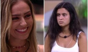 Hana Khalil insultou Paula na final do BBB19 e por pouco não apanhou (Foto: Reprodução)