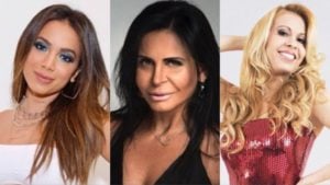 Anitta, Gretchen e Joelma (Foto: Montagem/ TV Foco)