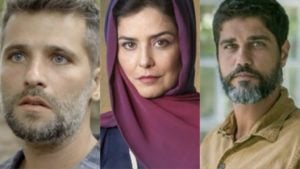 Gabriel de O Sétimo Guardião, Soraia e Hussein de Órfãos da Terra (Foto: Montagem TV Foco)