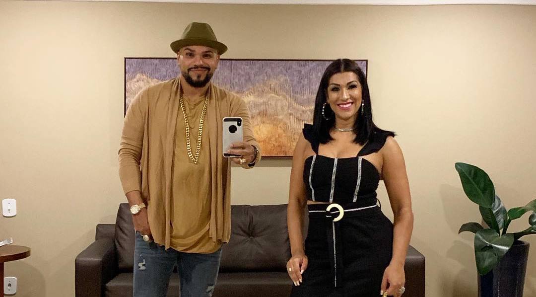 Naldo e Mulher Moranginho - Ellen Cardoso (Foto: Reprodução/Instagram)