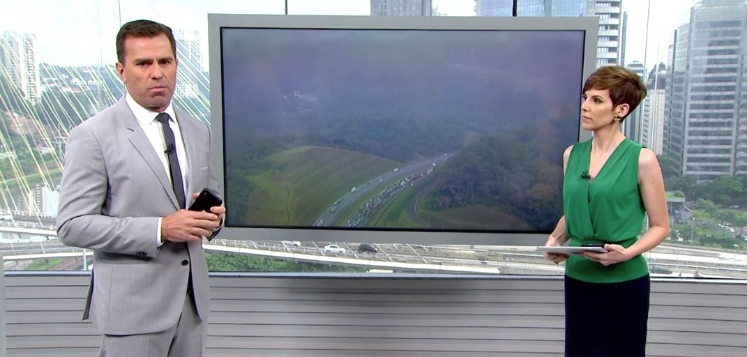 Rodrigo Bocardi e Gloria Vanique (Foto: Divulgação/TV Globo)