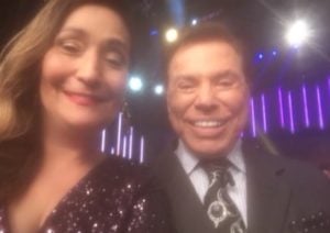 Sonia Abrao e Silvio Santos (Foto: Reprodução/Instagram)