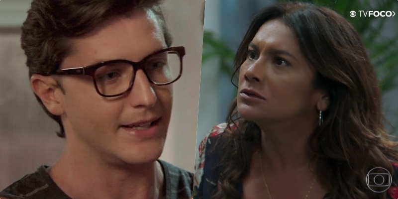 Patrick (Klebbler Toledo) ajudará Janaína (Dira Paes) em Verão 90