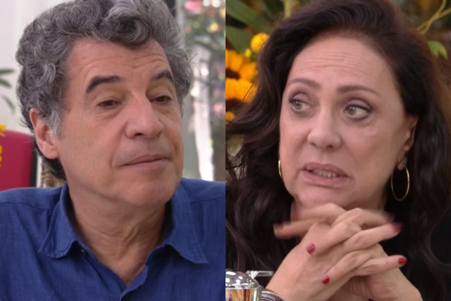 Paulo Betti e Eliane Giardini (Foto: Reprodução)