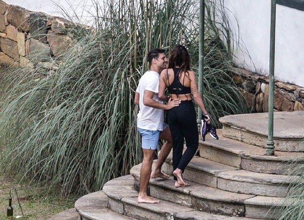 Cauã Reymond e Mariana Goldfarb (Foto: AgNews)