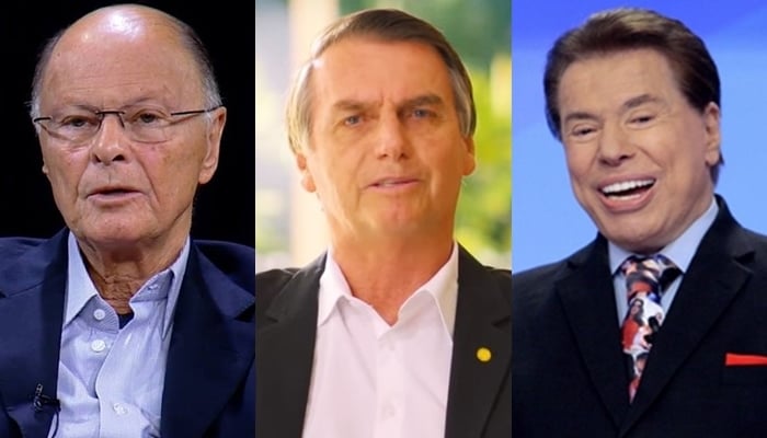 Edir Macedo, Jair Bolsonaro, Silvio Santos, Globo