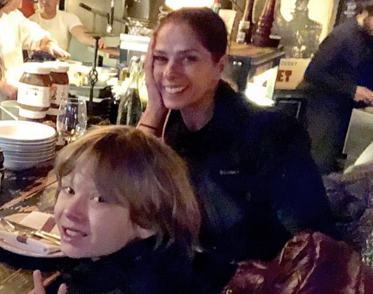 Adriane Galisteu e Vittorio (Foto: Reprodução/ Instagram)