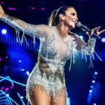 A cantora Ivete Sangalo em um de seus shows
(Foto: Globo/Fábio Rocha)