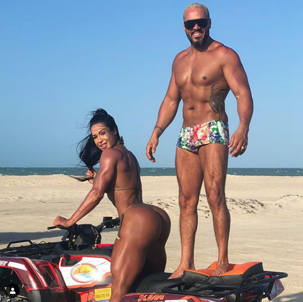 Belo e Gracyanne Barbosa (Foto: Reprodução/ Instagram)