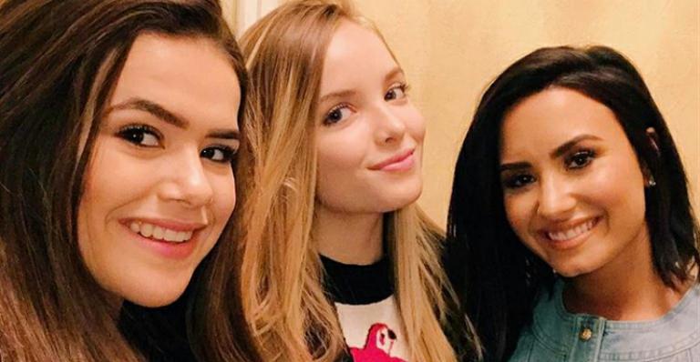 Maisa Silva, Giovanna Chaves e Demi Lovato