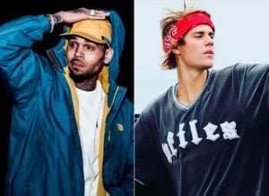 Justin Bieber e Chirs Brown (Foto: Reprodução)