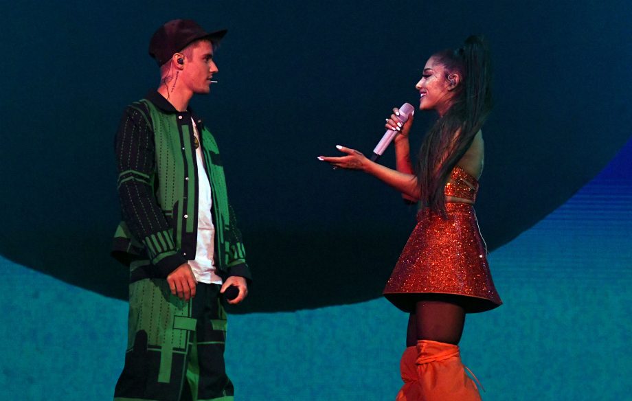 Justin Bieber e Ariana Grande (Foto: Reprodução)